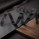 Ремень мужской из натуральной кожи Vintage leather-20277 115 см Черный - изображение 8