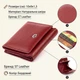 Компактный вертикальный женский кошелек из натуральной кожи ST Leather бордового цвета (bg192fash57) - изображение 2