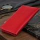 Женский вертикальный кошелек на кнопке из натуральной кожи ST Leather Красный (bg192fash02) - изображение 4