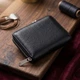 Женский отменный кошелек из натуральной кожи ST Leather 22449 Черный - изображение 4