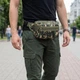 Текстильная бананка на пояс Vintage в стиле Милитари для путешествий (bg201fash57) - изображение 2