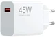 Зарядний пристрій Xiaomi Turbo Charging 45W White (BHR07SLEU) - изображение 1