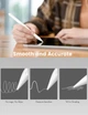 Набор из 4 сменных наконечников MEKO для Apple Pencil (1-го и 2-го поколений) - изображение 3