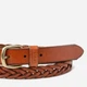 Ремень женский кожаный Levi's 314692240 S (96.5 см) Коричневый (1159864815) - изображение 2