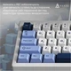 Клавіатура Ajazz AK650 Sea Salt Switch White (AK650-SS-BWB) - зображення 8