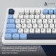 Клавіатура Ajazz AF98 Black USB-C Glacier Blue (AF98-GB) - зображення 5