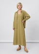 Женский летний костюм-двойка ( платье+рубашка) Number Nine GF-15-157206 48 Горчичный - изображение 2