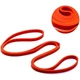 Резиновая петля для тренировки "Pro Loop Bands" NE-B-452-5-14 5-14 кг оранжевая - зображення 2