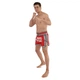 Шорты для тайского бокса и кикбоксинга красные Pride Muay Thai 522 размер M (46-48) - изображение 7