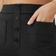 Моделирующие женские брюки с высокой талией ElevyPants, черные, размер L-XL - изображение 8