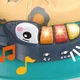 Детский игровой центр Fisher-Price Jumperoo с подсветкой и звуком / Развивающий игровой джемпер Бежевый - изображение 5