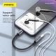 Кабель Foneng BM30 Metal Audio Cable (14cm) 3.5mm to Type-C - изображение 2