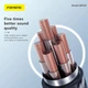 Кабель Foneng BM30 Metal Audio Cable (14cm) 3.5mm to Lightning - изображение 4