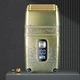 Электробритва шейвер VGR V-335 от USB, с LED дисплеем, Золотистый / Профессиональная бритва с тремя ножевыми блоками - изображение 7