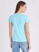 Футболка бавовняна жіноча U.S. Polo Assn 216607-1H00A (CLEAR TIDES) M Морської хвилі (786662549742) - зображення 2