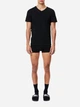 Набор нательных футболок мужских Lacoste 660725901 XL 3 шт Черный (1159864831) - изображение 4