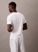 Набор нательных футболок мужских Calvin Klein 720067497 M 3 шт Белый/Серый/Голубой (1159864952) - изображение 3