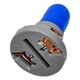 Автолампа розжарювання MITSUBISHI BAX у пластиковому патроні 1.12W 12V синя MR283314 (MR283314) - изображение 2