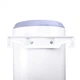 Бойлер накопичувальний Eldom Style Dry Slim 2X0.8 KW 30л вертикальний, сухий ТЕН 1,6кВт білий (72269WD) - зображення 4