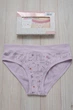 Женские сиреневые хлопковые трусики Lovelygirl by Emy 6867 XL - изображение 1