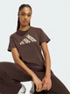 Футболка хлопковая женская Adidas Animal T KT2676 M Dark Brown (4069995582645) - изображение 4
