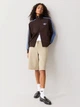 Толстовка на молнии женская Adidas Originals Fb Tt Loose KS4680 L Aurora Coffee (4069996407589) - изображение 3