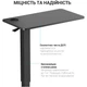 Приставной компьютерный стол OfficePro ODM366BK Black [167772] - изображение 10