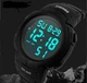 Чоловічий годинник 1068 All Black, Skmei - зображення 2