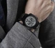 Чоловічий годинник 1068 All Black, Skmei - зображення 3