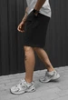 Шорты Мужские Стаф Темно-серые Вязаные С Логотипом Спортивные Staff Dje Dark Gray Logo XS (396303) - изображение 4