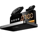 БЗУ Hoco DWQ03 North 4in1 with alarm clock Black - изображение 4