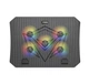Подставка для ноутбука охлаждающая Meetion CP3030 RGB 9-15.6inch с регулировкой угла наклона до 15.6 дюймов с RGB-подсветкой - изображение 1