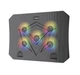 Подставка для ноутбука охлаждающая Meetion CP3030 RGB 9-15.6inch с регулировкой угла наклона до 15.6 дюймов с RGB-подсветкой - изображение 7