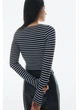Боді XS(160/80), чорно-білий (722989-3) - изображение 4
