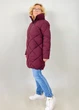 Куртка вільного крою 2XS(160/76), бургунд (708061-4) - изображение 2