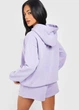 Костюм(худі+шорти фліс) XL, лиловый (112763-4) - изображение 2