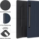 Чехол с клавиатурой IVEOPPE для Samsung Tab S7 FE синий подсветка QWERTZ Bluetooth - изображение 5
