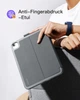 Чехол с клавиатурой Inateck AirTap BK2007 серый QWERTZ ультралегкий с держателем для стилуса (BK2007) - изображение 8