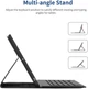 Чохол із клавіатурою EasyAcc QWERTZ чорний для iPad 10 2 7 8 9 Bluetooth - зображення 6