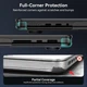 Чехол EooCoo MacBook Pro 14 матовый черный жесткий - изображение 3