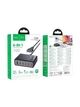 Сетевое зарядное устройство Hoco C152A 6в1 1хUSB/5хType-C QC/PD 70W быстрая зарядка МЗП Адаптер универсальный Черный - изображение 4