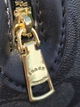Жіноча чорна сумка Coach Micro Bennett Satchel in Signature Canvas з брелоком «Вишеньки». сумка коач з фірмовим візерунком C - изображение 7
