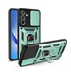 Протиударний броньований чохол із захистом камери для Samsung Galaxy A54 (A546) Armor Case Keysion green - зображення 6