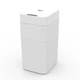 Розумне сенсорне відро, кошик для сміття iHunt BRO Easy Trash Can V2, 30 л, безконтактне відкривання 0,3 с, автозапаювання пакета, акумулятор 2000 мА·год, біле - зображення 4