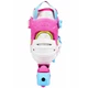 LED детские раздвижные ролики Flying Eagle L6 Lumos, розовые, 33–37 - изображение 2