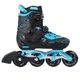 Детские раздвижные ролики Flying Eagle S9 Dual Density синие 32-36 - изображение 5