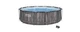 Каркасный бассейн Bestway 5614X-0 серый круглый на 9150 л из ПВХ и стали 366 х 100 см (9-163-5614X-0 BW Max) - изображение 1
