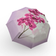 Женский зонт-автомат Rain Flowers, 9 спиц, карбон, подарочная упаковка R01070F7 - изображение 5