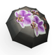 Жіноча парасоля-автомат Rain Flowers 9 спиць карбон подарункова упаковка R01070F6 - зображення 5