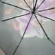 Жіноча парасоля-автомат Rain Flowers 9 спиць карбон подарункова упаковка R01070F6 - зображення 8